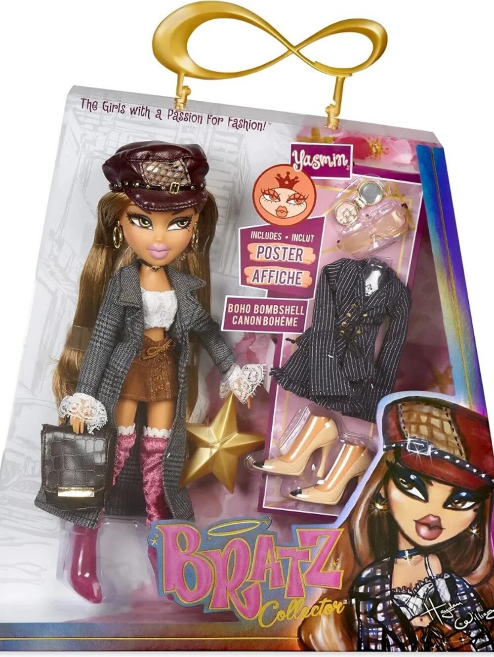 Bratz: Hayden Williams 2018 Fashion Doll Yasmin Collectors Toy Edition *NIB*